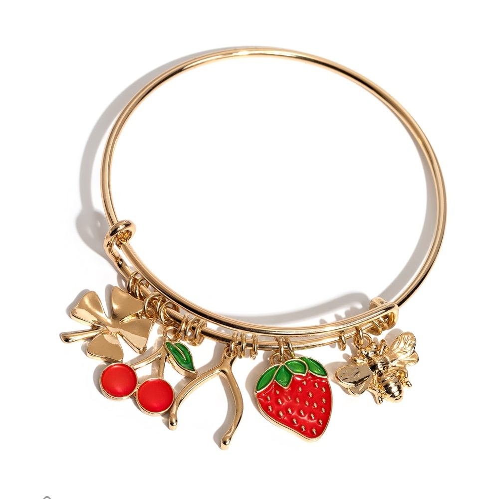 🍒 Fruit Bangle Bracelet